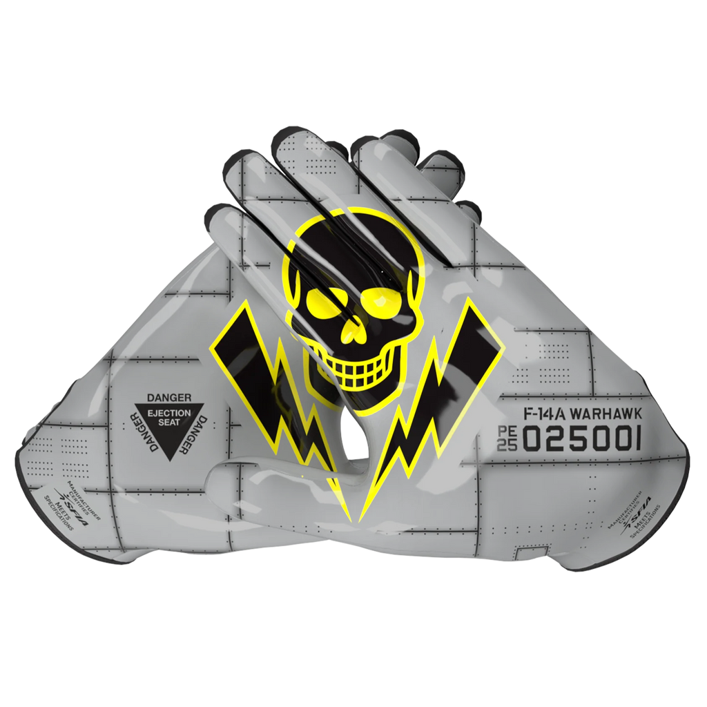 Warhawk Football Gloves - Vapor-Stick by Phenom Elite