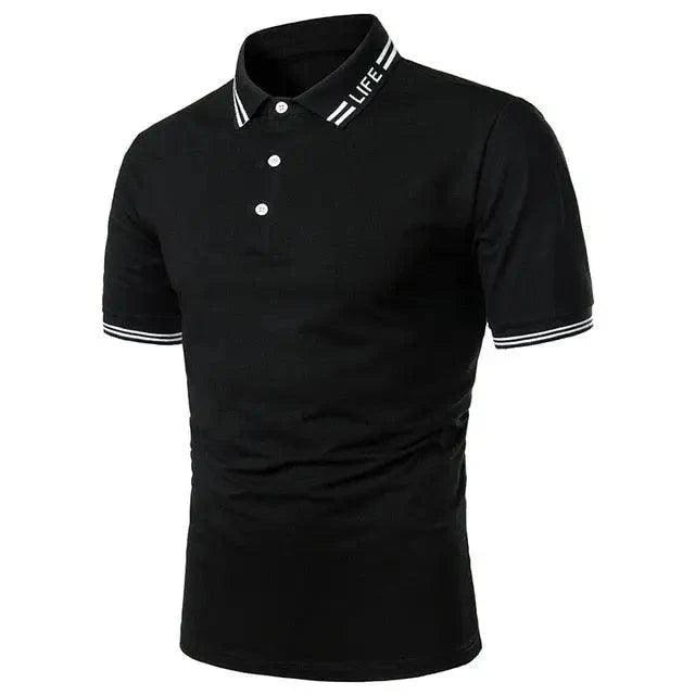 Men's Contrast Golf Polo