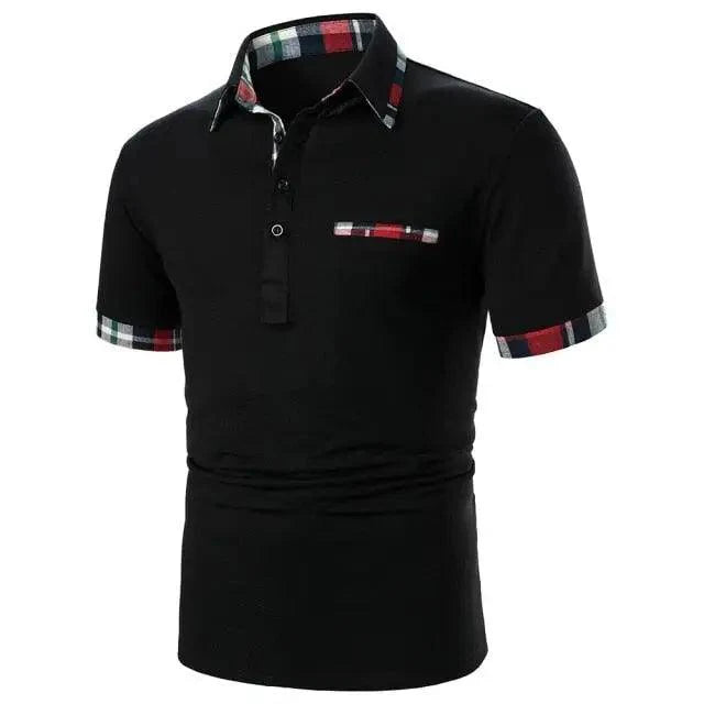 Men's Contrast Golf Polo