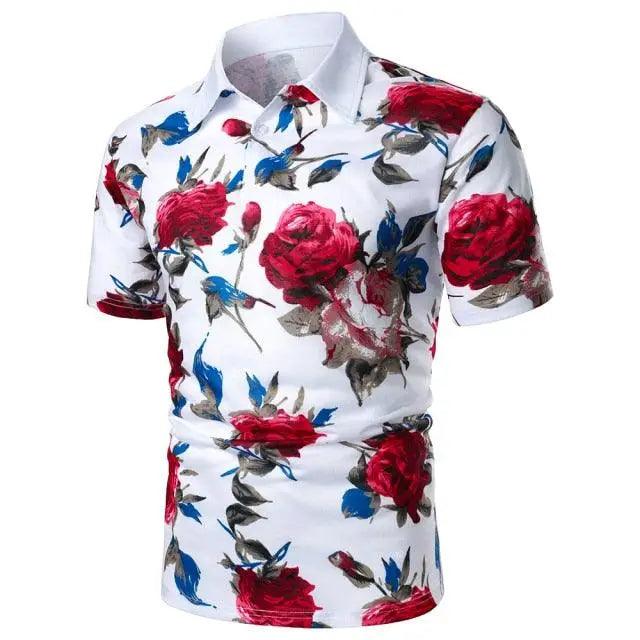 Men's Contrast Golf Polo