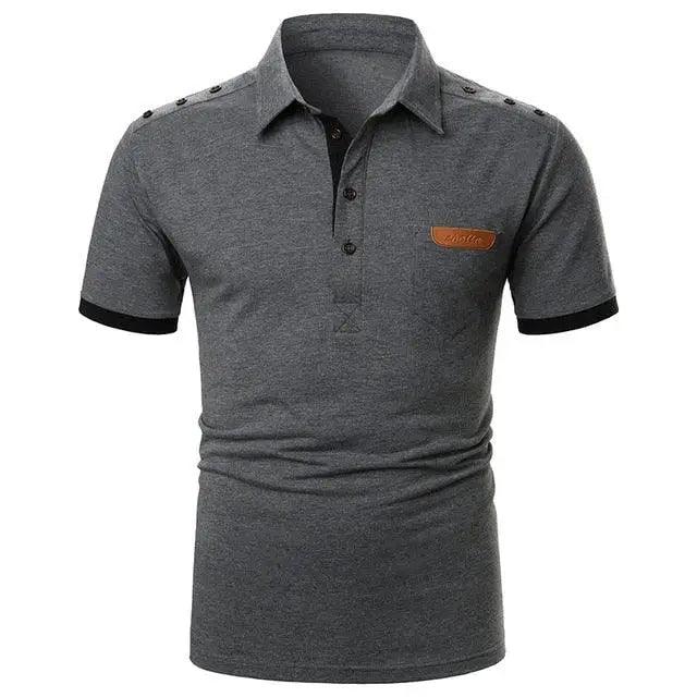 Men's Contrast Golf Polo