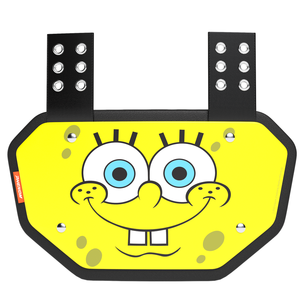 Phenom Elite Football Back Plate - Spongebob