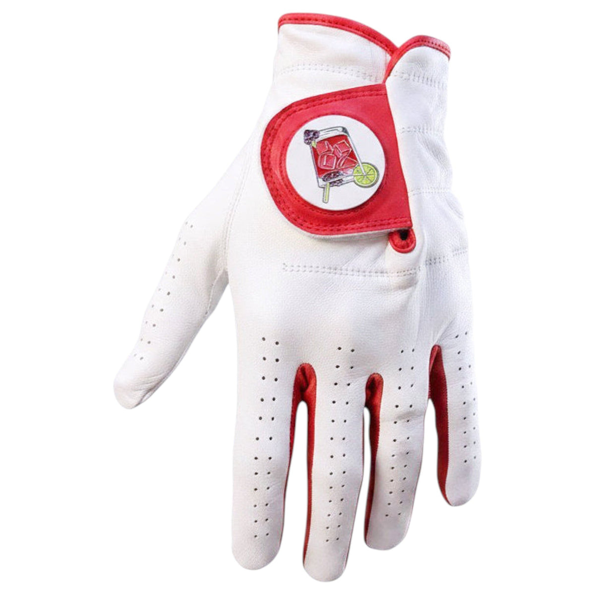 Transfusion Cabretta Leather Golf Glove | Premium Golf Glove with Magnetic Ball Marker | Left & Right Hand | Standard & Cadet Sizes